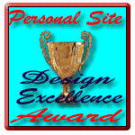 Personal Site Design Excellence Award