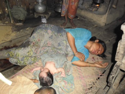 Chakma mother and victim of Teknaf
