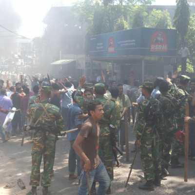 Bangladesh Army and Muslim settlers