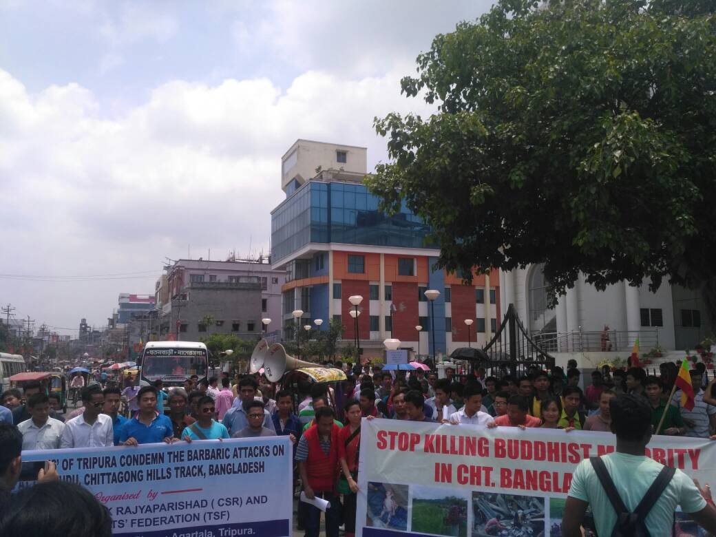 Tripura Protest