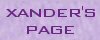 Xander's Page