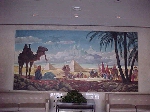 The picture in the lobby.