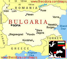 {Bulgaria Map}