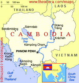 {Cambodia Map}
