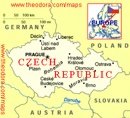 {Czech Republic Map}