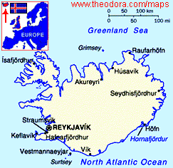 {Iceland Map}