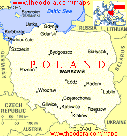 {Poland Map}