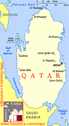 {Qatar Map}