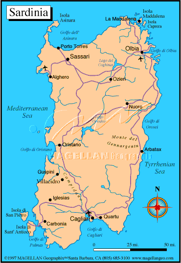 {Sardinia Map}