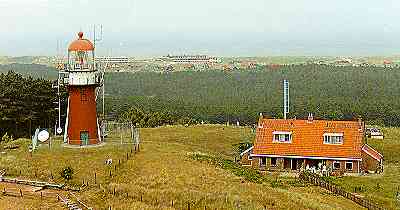 De vuurtoren van Vlieland