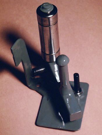 Holmes projector takeup roller modification