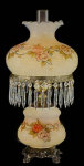3102 - Scarlett's Table Lamp - Rose on Cream - 24in. Tall