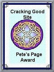 Pete's Site Award