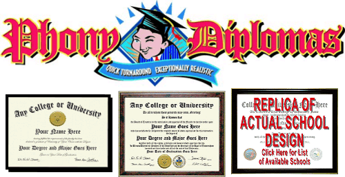 Phoney Diplomas