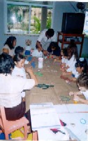 American School of Cozumel kindergarten class