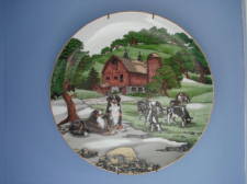 Limited Edition Plate designed by Mary Garbe for the 1990 Specialty in Wisconsin