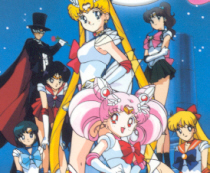Image of The Sailor Scouts  from VHS box.