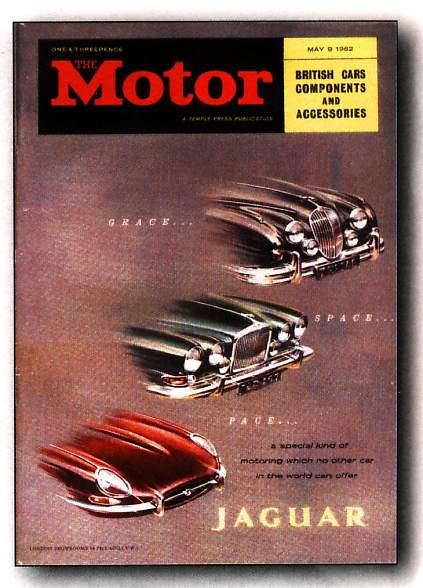 May 1962 Cover Photo of MK-10 between MK-2 and E-Type