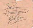 Paul Hammond and John DuCann autographs