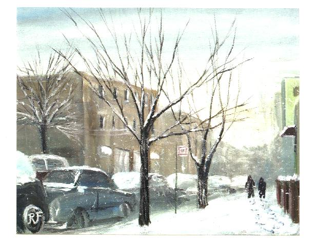 Our Street in winter