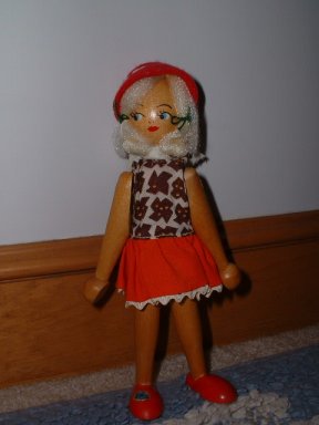 Polish Wooden Doll