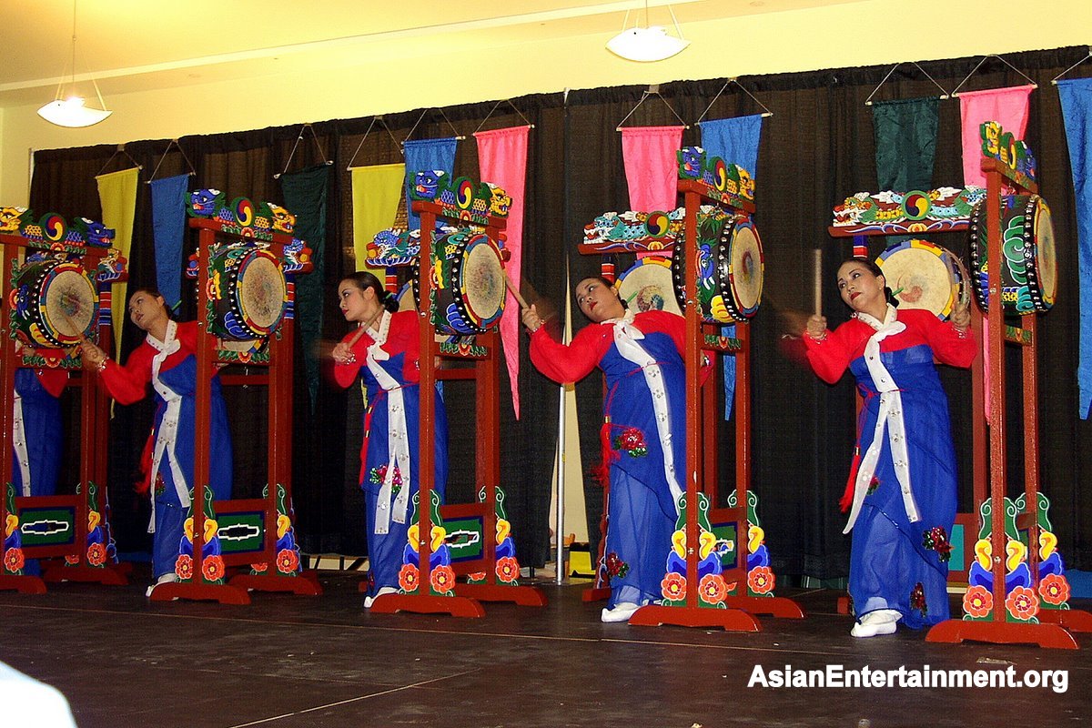 Korean Traditional Drums