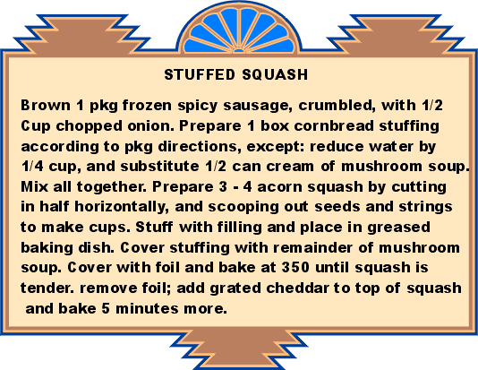 Native American squash recipe