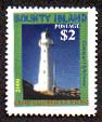 The $2 stamp of 2000 also shows the Cousteau Lighthouse.