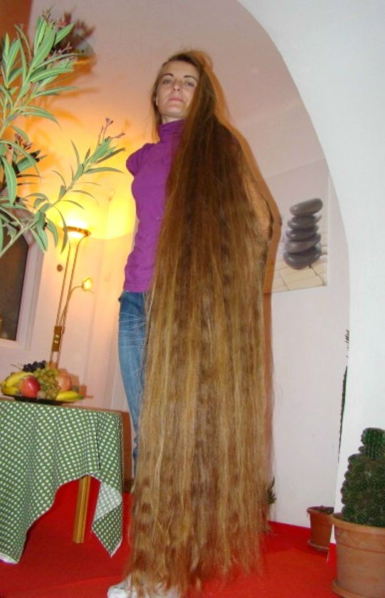 Long Hair Country Romanian Women With Very Long Hair