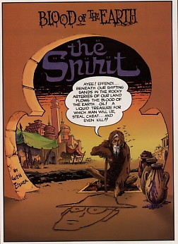 Splash page from the first story