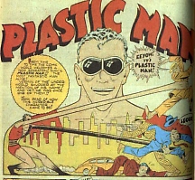 Plastic Man, Cole's most famous creation