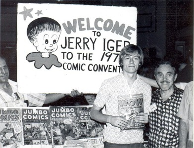 Jerry Iger at right with Alan Light (photo courtesy Alan Light)