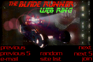 Blade Runner Web Ring