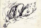 Chris, Sleeping 2 Sketch