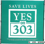 Prop 303 anti-tobacco poster