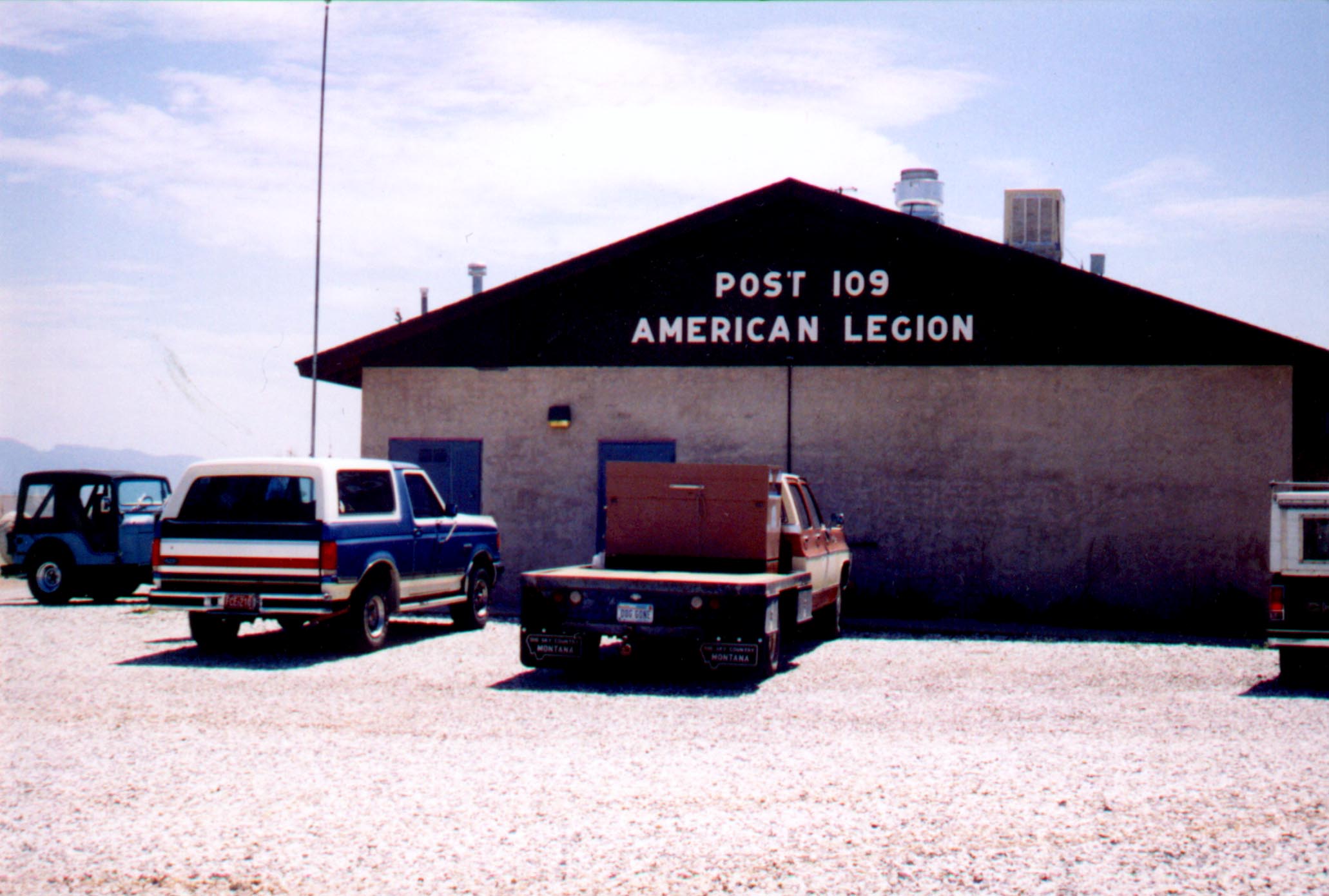 Front of the Legion Post 109