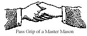 Real Grip of a Master Mason