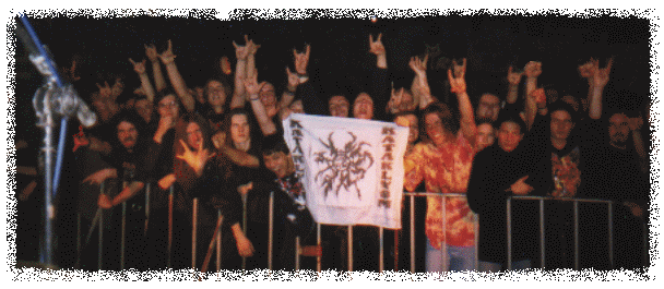 Kataklysm fans Warsaw, Poland (10/19/1998)