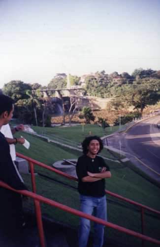 Humberto en Panam, instalaciones del canal de Panam