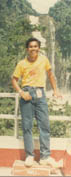 1988 Summer camp in Iligan, behind me is Ma Cristina Falls