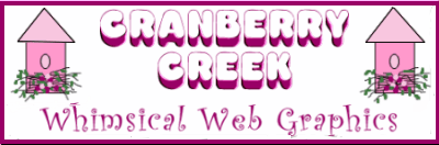 Cranberry Creek Whimsical Web Graphics
