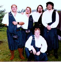  Wedding Party in Great Kilts 