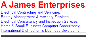 A James Enterprises Logo