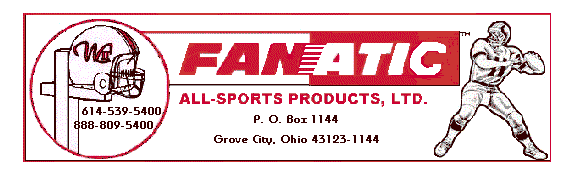 Enter Fan-Atic All-Sports Products - Mailboxes/Jewelry