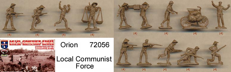 44 Figures, 22 Poses 12th - 15th Century Orion 1/72 72027 Byzantine Infantry