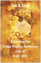 Personalized 50th Wedding Anniversary Poster