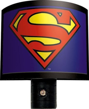 Superman Logo Night Light