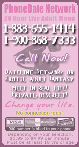 PhoneDate Network - 24 Hour Live Adult Menu