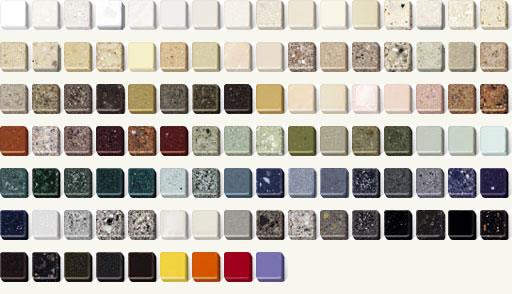 Corian Color Chart