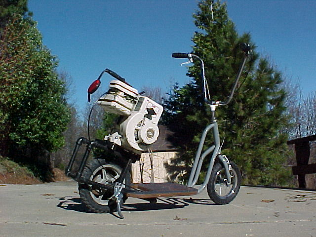   image map of scooter details.